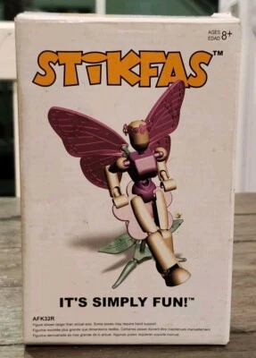 Figura de acción FAIRY BETA HEMBRA STIKFAS # AFK32R 2004 Hasbro nueva caja abierta LEER Foto 1 de 4