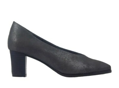 Antelope Women's 509 Metallic Grey Suede Pump EU 37 Size 6.5 - 7 US - Image 1 of 4