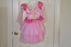 girls small child pink and gold princess costume - Picture 1 of 3