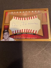 2005 Upper Deck Sweet Spot Auto Al Rosen Cleveland Indians