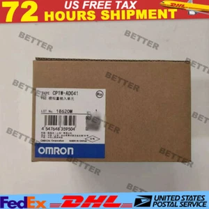New One Omron CP1W-AD041 PLC Module Free Shipping CP1WAD041 - Picture 1 of 1