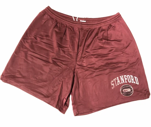 Vintage 90s Nike Stanford Practice Basketball Shorts Mens Size XL Rare College Cover