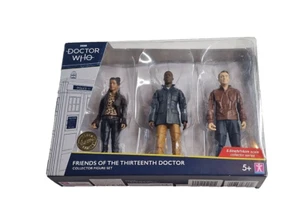 Doctor Who: Friends of the Thirteenth Doctor Collector Action Figure Set (New) - Picture 1 of 11