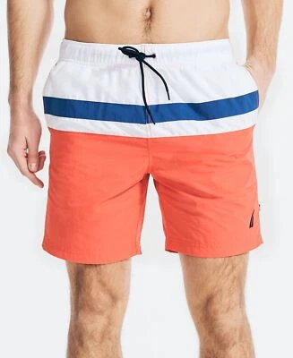 Bañador Nautica para hombre estampado integral-XX-grande Foto 1 de 3