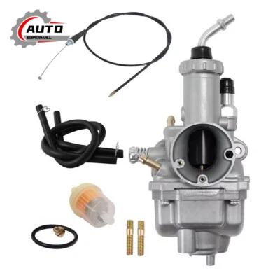 For Yamaha Tri Moto 200 YTM200 Tri Moto 225 YTM225DX Carburetor & Throttle Cable - Image 1 of 4