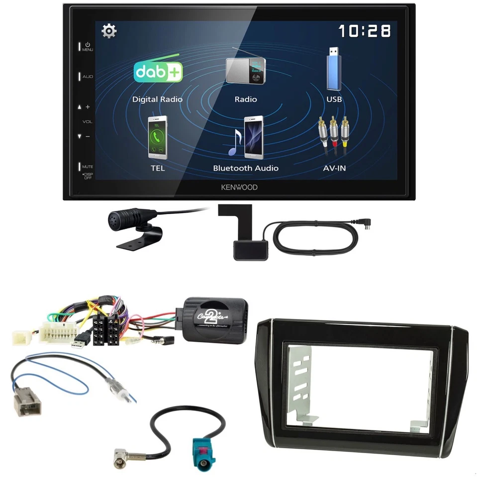 Kenwood DMX129DAB 2-DIN Autoradio DAB BT TouchDisplay USB Mirror