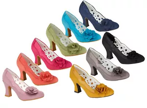Ruby Shoo Chrissie Pumps 10 Farben Verwöhnsohle Brautmutter - Bild 1 von 49