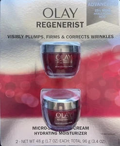 Olay Regenerist Micro-Sculpting Cream For Anti Aging, 1.7 oz (2 Pack) BLISTER - Picture 1 of 1
