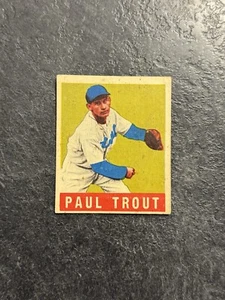 1948 Leaf Paul Dizzy Trout #10 G/VG Detroit Tigers Free Ship - Picture 1 of 2