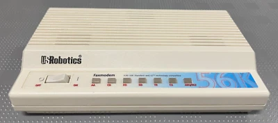 US Robotics 568602 56K Sportster External Faxmodem V90  (no power supply) - Image 1 of 4