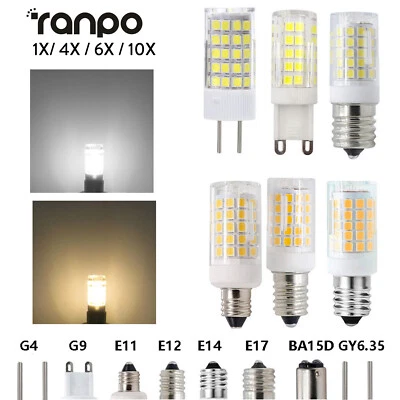 Led Ceramic Corn Lamp 7W Bulb 220V Ac 88Led Smd2835 No Flicker Warm/Cool White - Image 1 of 4