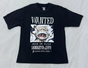 Hokuro Men’s Size Large Wanted Dead Or Alive Monkey D Luffy Graphic T Shirt. - Picture 1 of 7