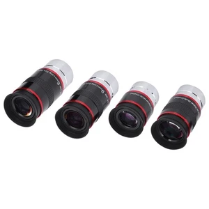 1.25&quot; 68° Ultra Wide Angle FMC Eyepiece Kit 6+9+15+20mm For Telescope - Bild 1 von 22