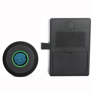 Embedded Flat Panel Fingerprint Cabinet Lock with Metal Material for Wooden F... - Picture 1 of 6