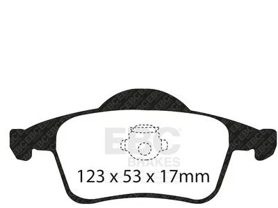 Juego de pastillas de freno traseras para Volvo S80 1999-2005 EBC 26628CCST 2000 2001 2002 2003 Foto 1 de 4