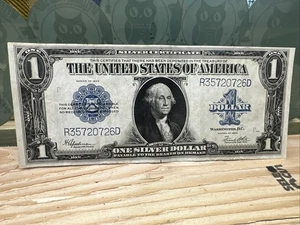 Manta caballo billete grande certificado plata US $1 1923 (5) - Imagen 1 de 2