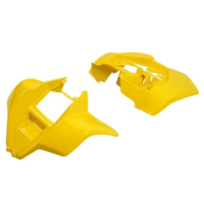 For Suzuki LT80 & Kawasaki KFX80 Fairing  Front & Rear Plastic Yellow Fender — 第 1/4 张图片