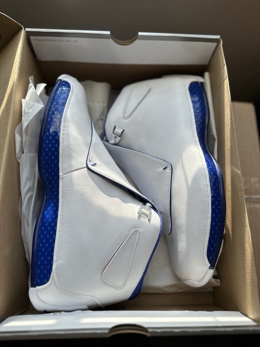 Jordan 18 Retro 2018 White Sport Royal for Sale Jordan 18 Retro 2018 White Sport Royal for Sale