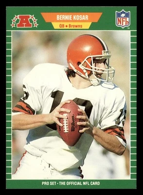 1989 Pro Set - Bernie Kosar #77 - Image 1 of 2