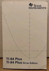 TI-84 Plus & Silver Edition Texas Instruments User Manual Only 2004 216 Pages - Afbeelding 1 van 6