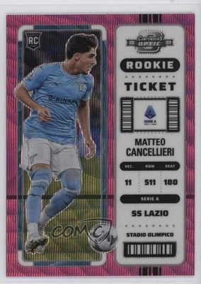 2022-23 Panini Chronicles FOTL Pink Wave Prizm /19 Matteo Cancellieri Rookie RC - Image 1 of 2