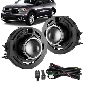 For Dodge Challenger Durango 2015-2021 Front Bumper Fog Lamp Light Wiring Switch - Picture 1 of 24