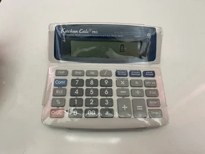 Kitchen Calc PRO Master Chef's Edition 8305 Professional Recipe Calculator BLUE - Picture 1 of 8