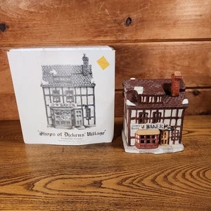 Department 56 "Shops Of Dickens Village" Golden Swan Baker w/Box No Light - Picture 1 of 6