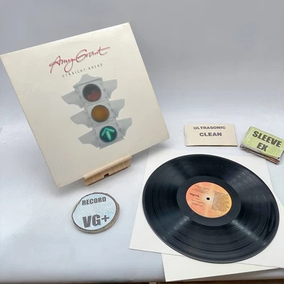 Amy Grant- Straight Ahead VG+/EX Ultrasonic Clean 1984 Monarch Pressin - Image 1 of 4