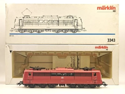 Märklin H0 Locomotiva Elettrica BR 151 021-3 DB – Codice 3343 – Box Originale  - Immagine 1 di 4