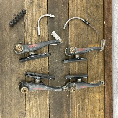 Vintage Avid Single Digit 3R V-Brake Set Mountain Bike Linear Pull Used 385g - Image 1 of 4