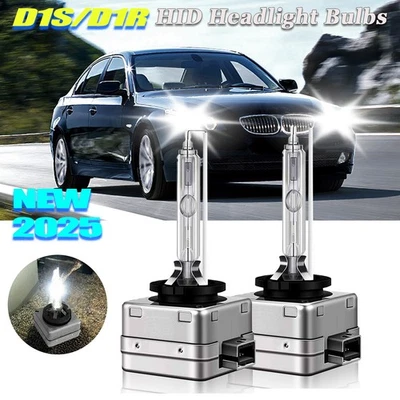 Kit de 2 bombillas de faros de xenón HID para BMW 528i 2008-2016 D1S D1R Foto 1 de 4