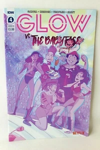 Glow vs the Babyface #4 Nicole Goux Cover B Variant 2019 IDW VF Netflix Show - Picture 1 of 3