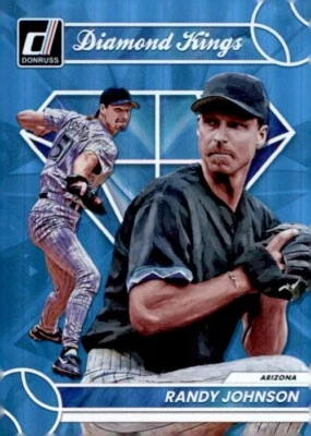 2023 Panini Donruss - Diamond Kings Holo Blue  #11 Randy Johnson - Image 1 of 2