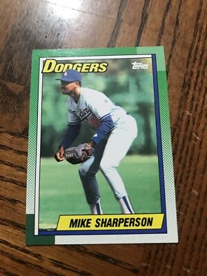 1990 Topps - Mike Sharperson #117 - Image 1 of 2