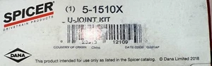 Universal Joint-FSGR Spicer 5-1510X - Picture 1 of 1