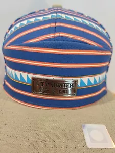 City Hunter Aztec Pattern Hat Summer Beach Surf Skate Y2K Logo Deadcore Gorpcore - Picture 1 of 8