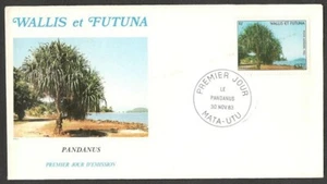 (AOP) WALLIS & FUTUNA #C127 FDC 1983 PANDANUS - Picture 1 of 1