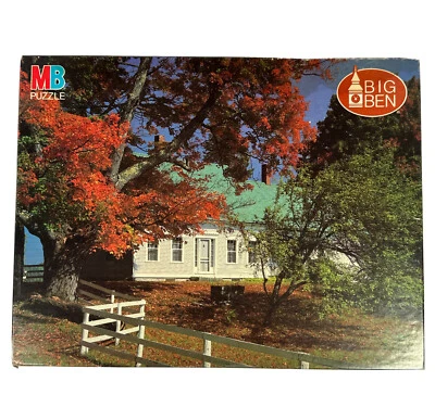 1986 Milton Bradley | Big Ben | 1000 PC Jigsaw Puzzle | "Near Danville Vermont" - Image 1 of 3
