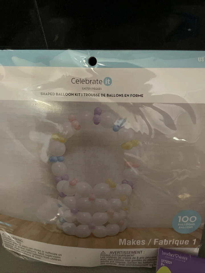 Guirnalda Globo Forma Pastel, Baby Shower • Pascua • ¡Celebra! Foto 1 de 1