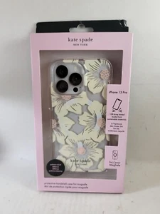 Funda rígida protectora Kate Spade para iPhone 13 Pro floral... Nueva  - Imagen 1 de 8