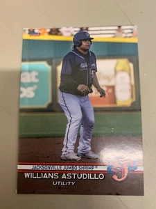 Willians Astudillo 2022 Jacksonville Jumbo Shrimp Team Card - Picture 1 of 1