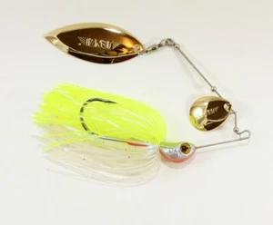 Jenzi Corrigator Pea Cock SL chartreuse 21g Spinnerbait Raubfischköder Wobbler - Bild 1 von 1