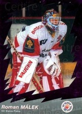 2000-01 Czech OFS Star Violet Purple #36 Roman Malek