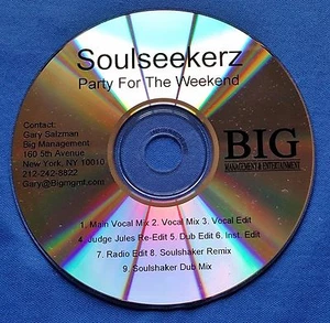 Soulseekerz Party For The Weekend US CD Promo 9 Mixe Richter Jules Soulshaker - Bild 1 von 8
