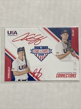 2020 Panini Stars Stripes ASA LACY PATRICK BAILEY Dual SP AUTO /10 Team USA!