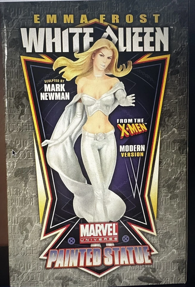 Bowen Designs Emma Frost White Queen Modern Statue X-men Marvel Girls Statue - Image 1 of 1