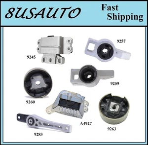 7PCS MOTOR & TRANS MOUNT FIT VOLKSWAGEN JETTA 2005-2007 2.5L SEDAN - Picture 1 of 9