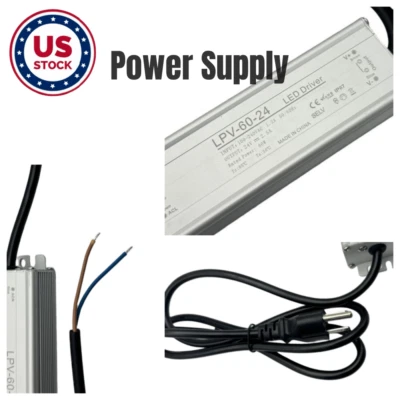 60W-150W Power Supply AC110V to DC12V LED Driver Transformer Adapter Waterproof - Image 1 of 4