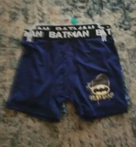 DC Comics BATMAN 2 Pack Boys Kids Boxer Briefs Underwear Shorts Size 10 - Picture 1 of 10